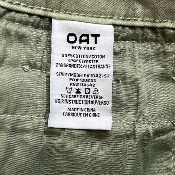 OAT New York Cropped High Rise Wide Leg Jeans Size 30 - Picture 9 of 9